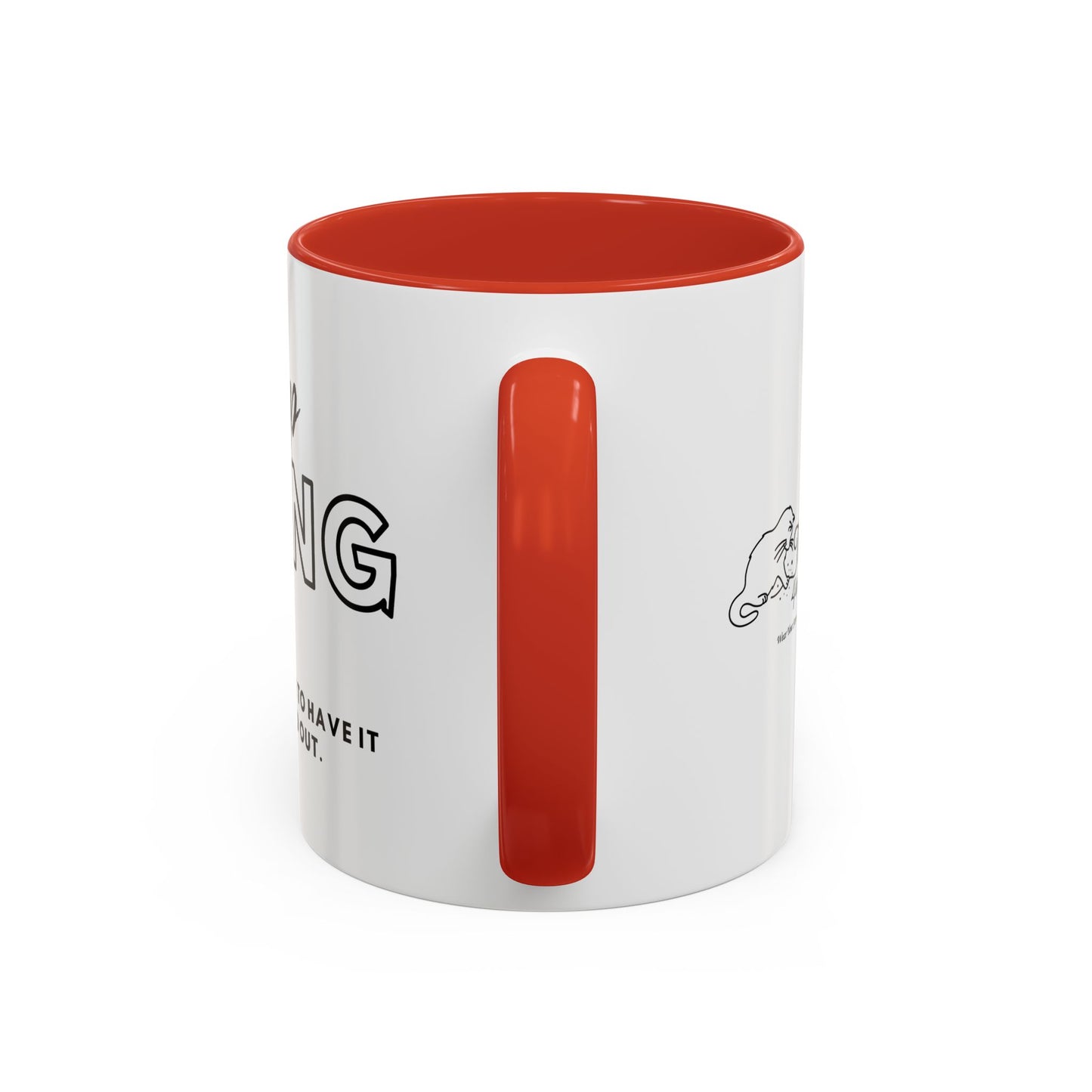 Inspirational Keep Going You Don't Have To Have It All Figured Out. Motivational 11oz Accent Mugs for Daily Encouragement