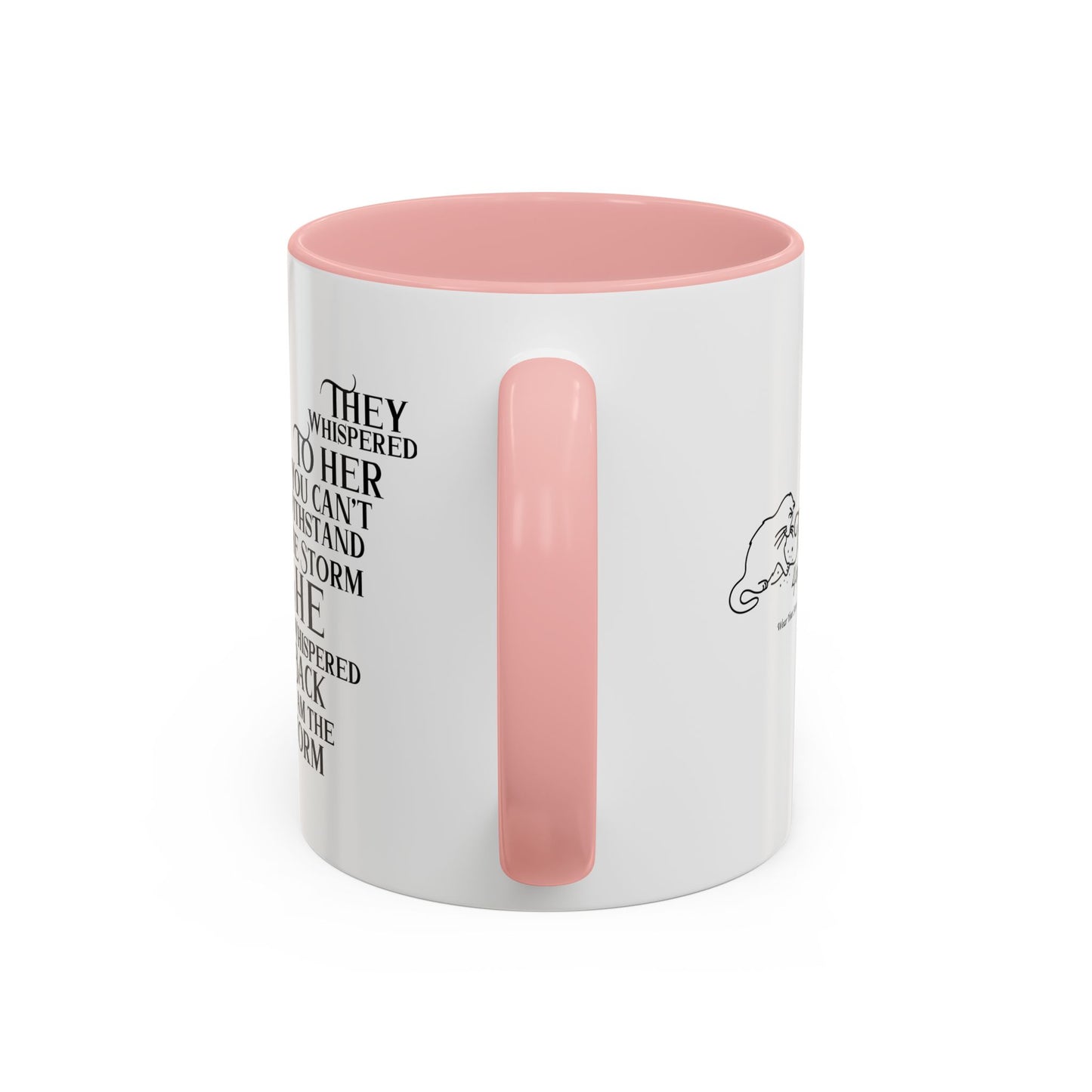 Inspirational Butterfly Coffee Mug - "I Am The Storm"