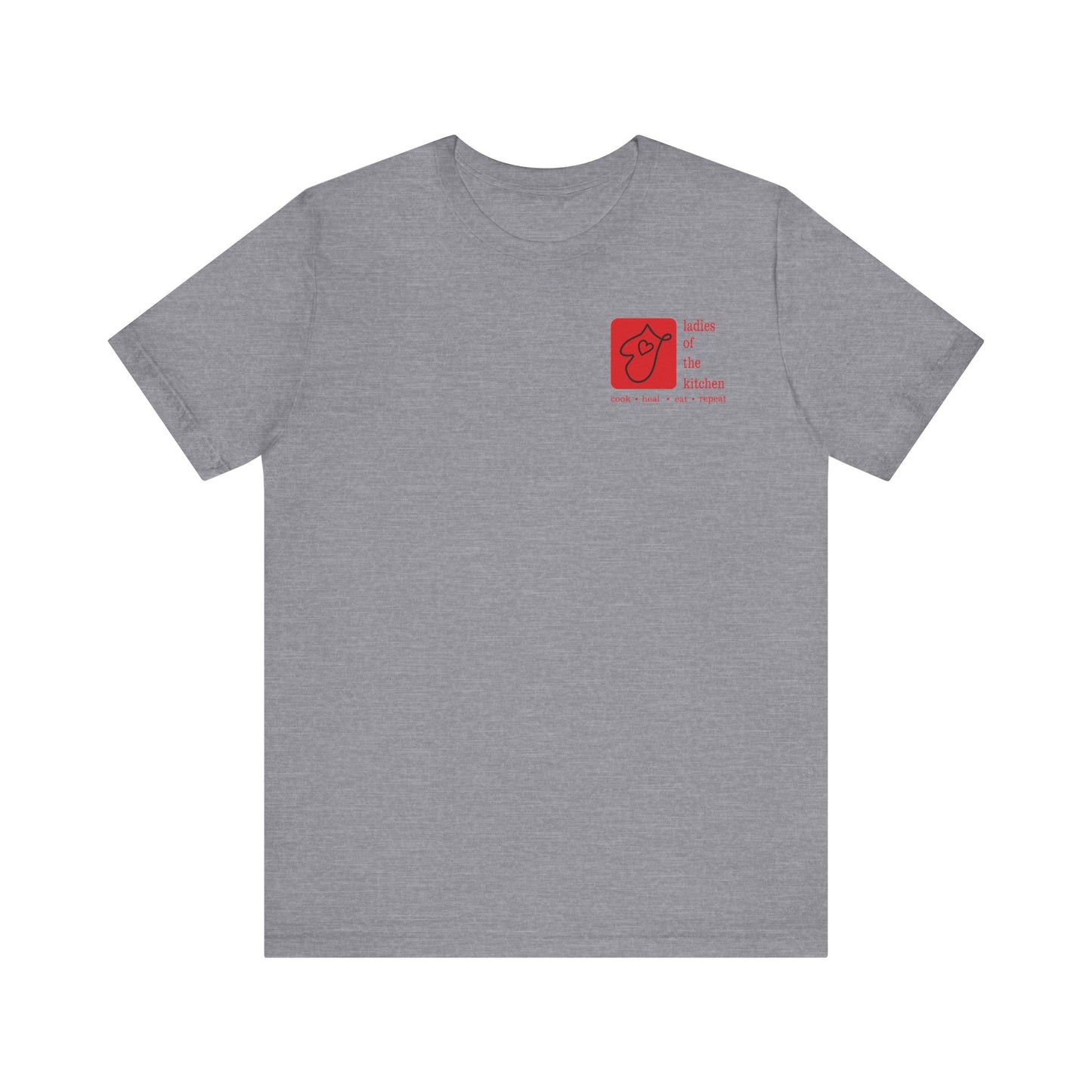 Ladies Of The Kitchen T-shirt. Unisex Jersey Short Sleeve Tee