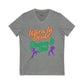 When In Doubt Dance It Out V-Neck. Unisex Jersey Short Sleeve V-Neck Tee