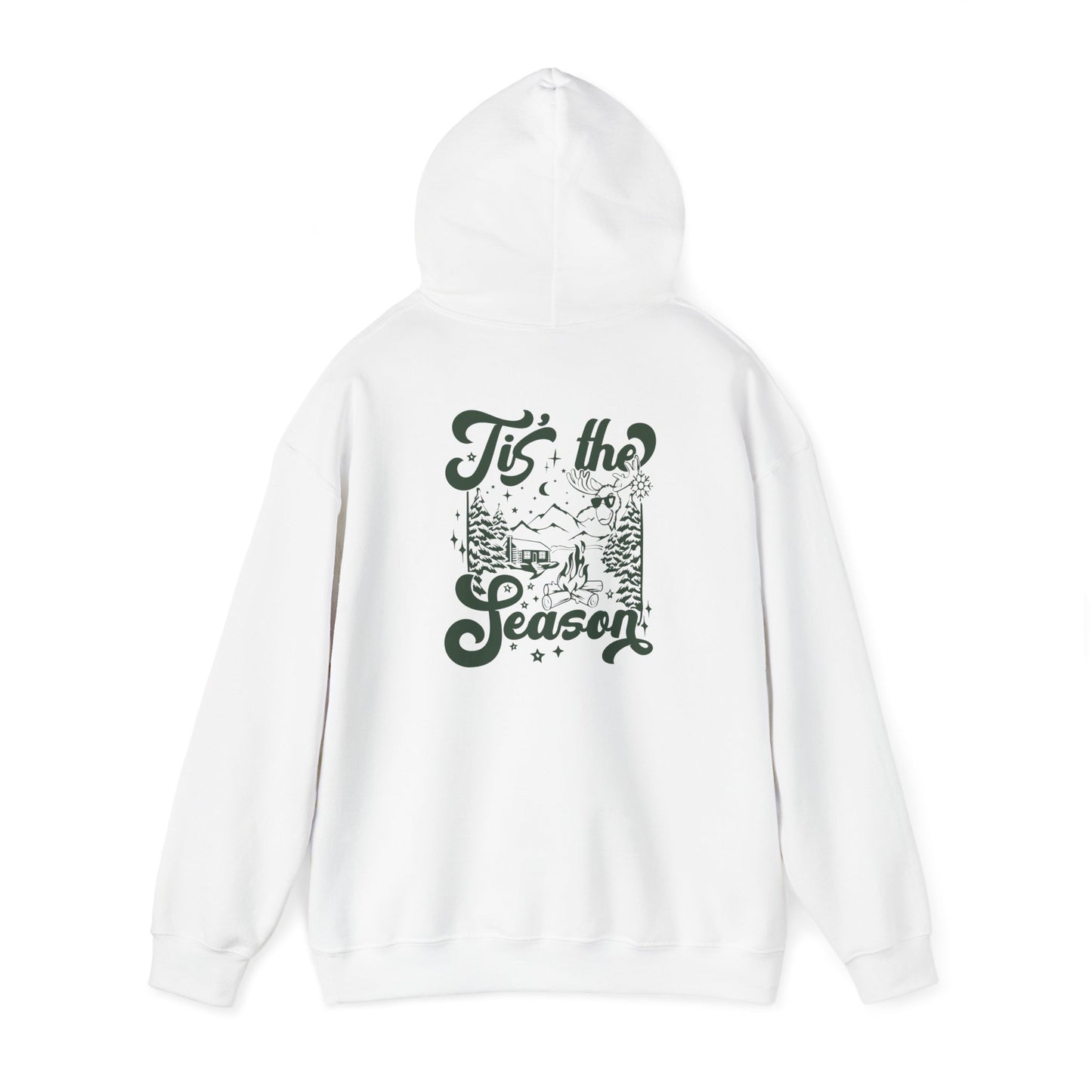 Tis The Season Hoodie Xmas Shirt. Unisex Heavy Blend™ Hooded Sweatshirt