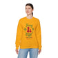 Furry and Bright Christmas. Unisex Heavy Blend™ Crewneck Sweatshirt