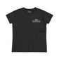 Keep Going Consistency Beats Hustle. Motivational Women's Midweight Cotton Tee - "Keep Going"
