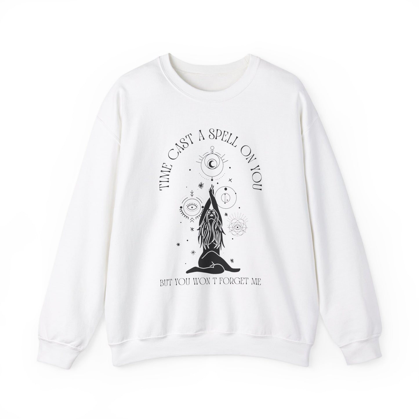 Time Cast A Spell On You Sweatshirt. Unisex Heavy Blend™ Crewneck Sweatshirt