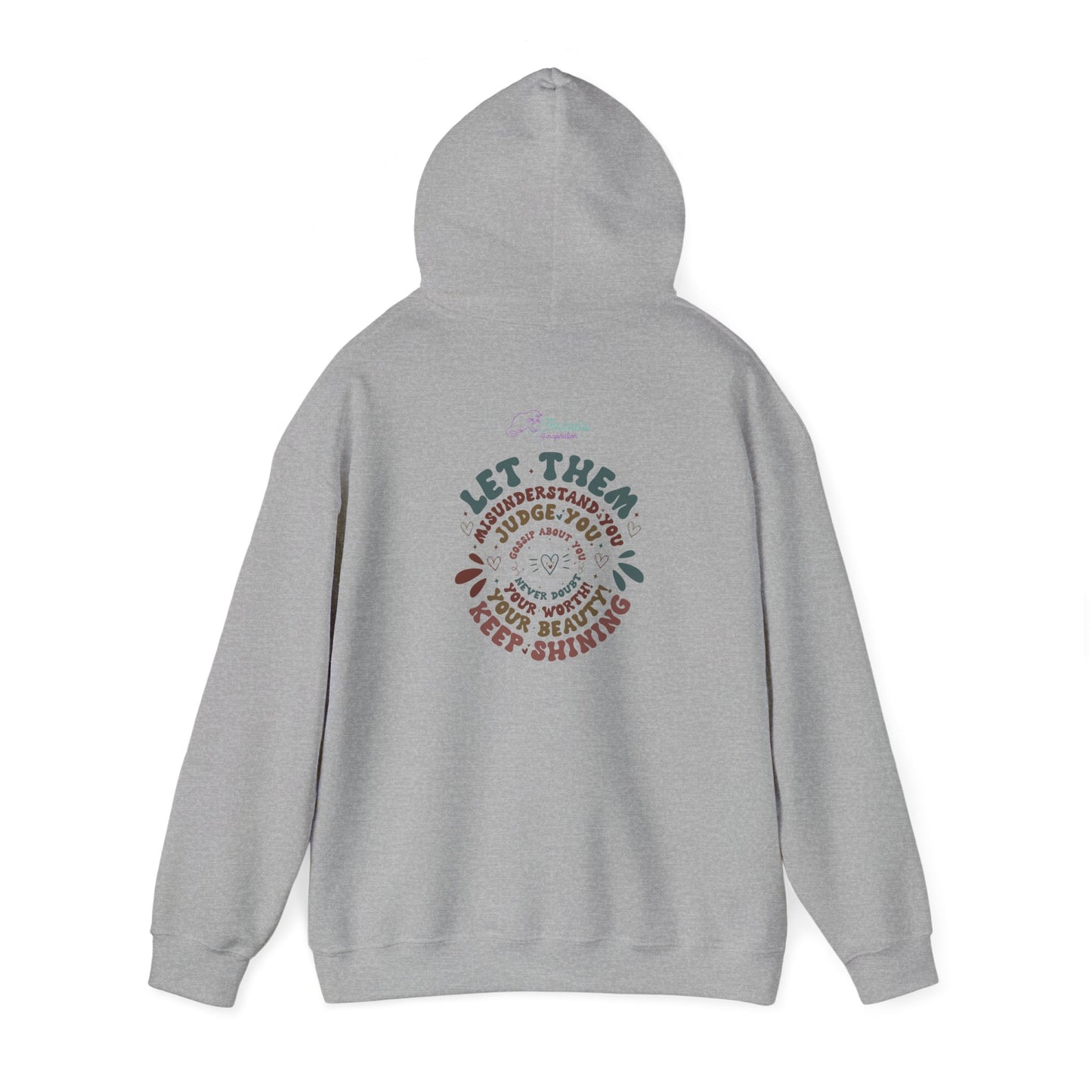 Let Them Hoodie Design. Unisex Heavy Blend™ Hooded Sweatshirt