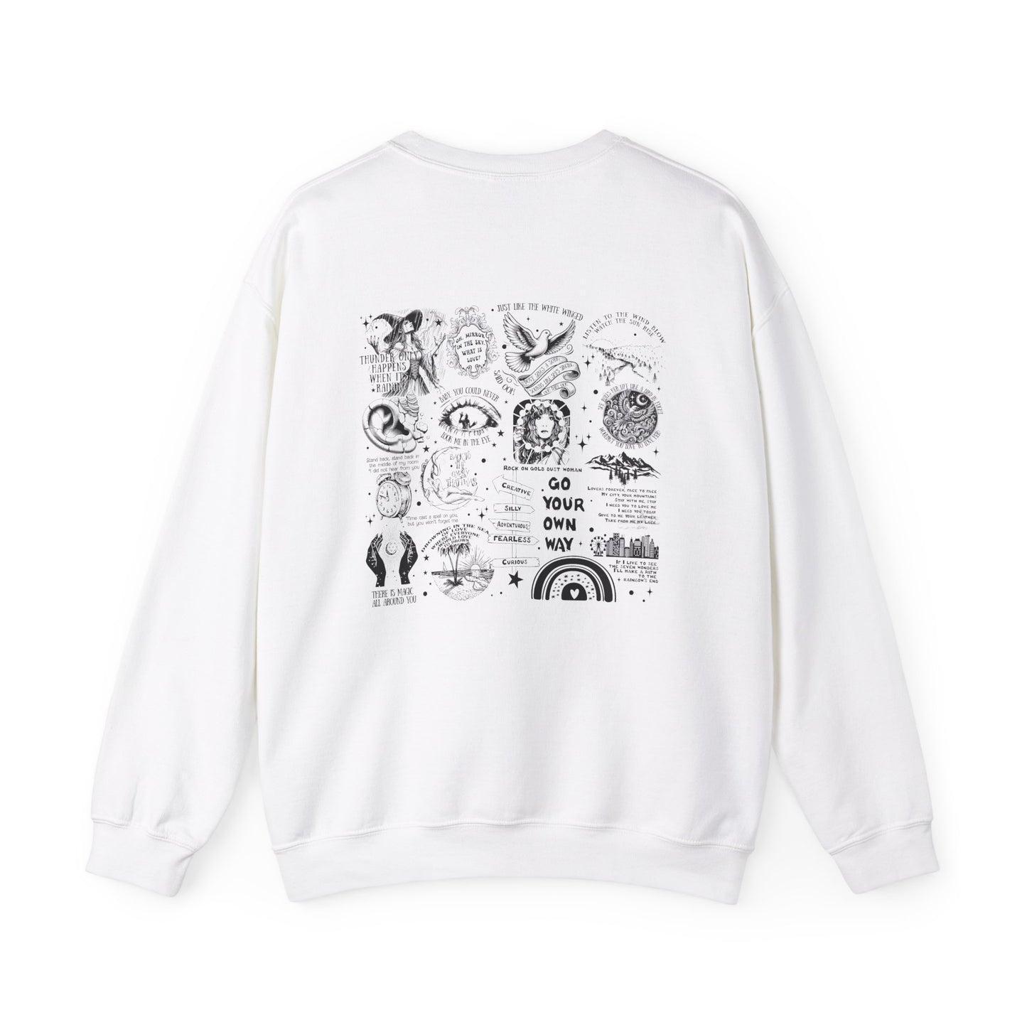 Time Cast A Spell On You Sweatshirt. Unisex Heavy Blend™ Crewneck Sweatshirt