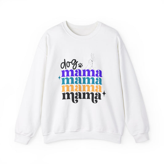 Dog Mama Sweat Shirt. Unisex Heavy Blend™ Crewneck Sweatshirt