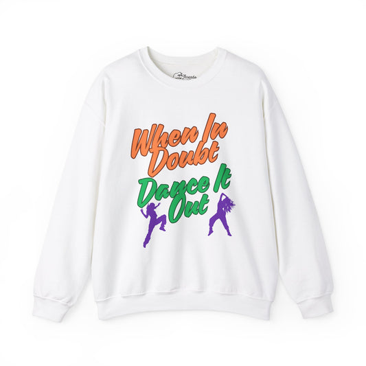 When In Doubt, Dance It Out. Unisex Heavy Blend™ Crewneck Sweatshirt