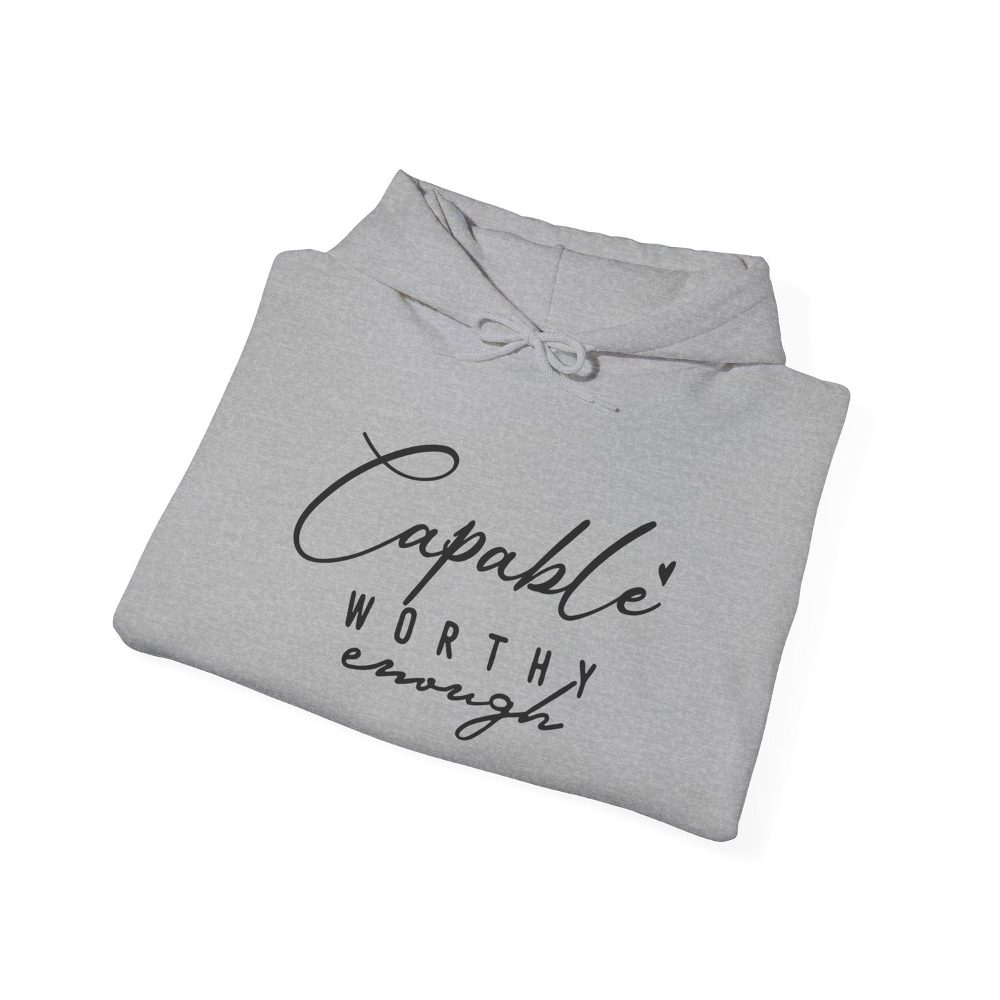 Capable and Worthy Unisex Heavy Blend™ Hooded Sweatshirt