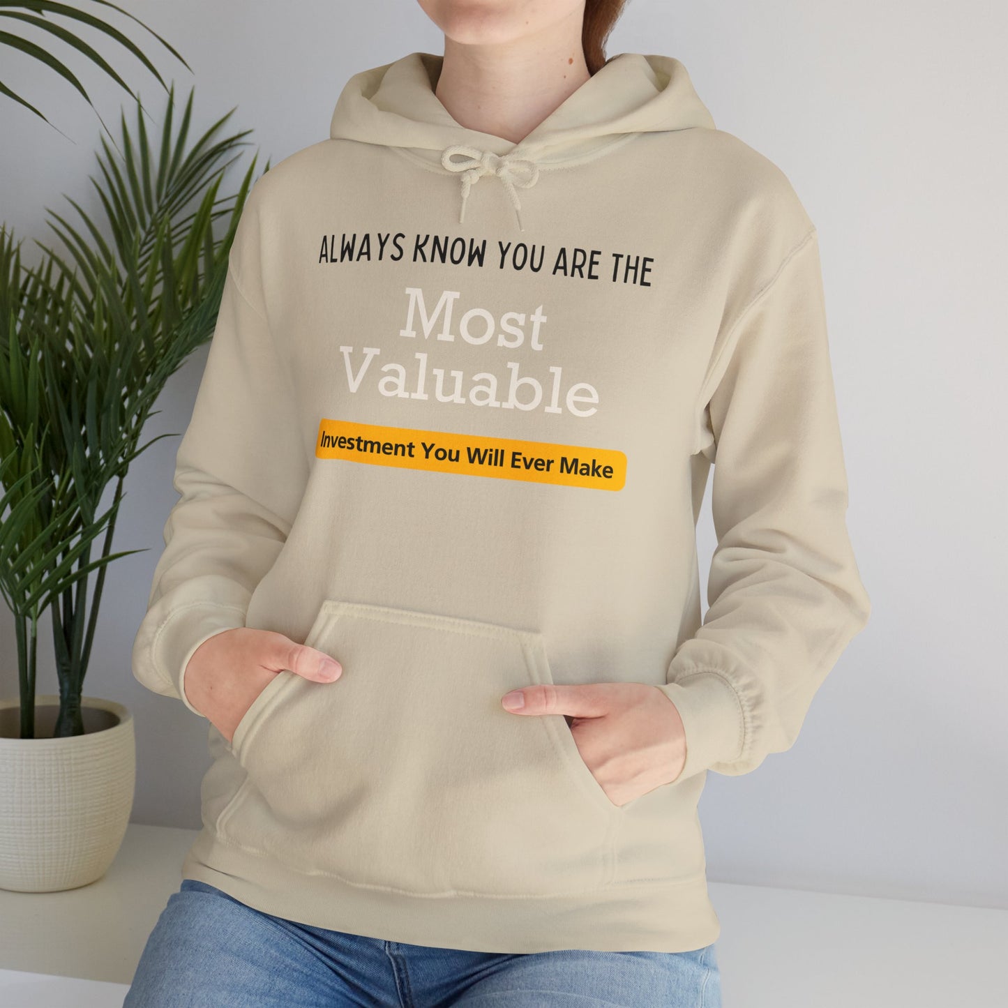 You Are The Most Valuable Investment Hoodie Shirt. Unisex Heavy Blend™ Hooded Sweatshirt