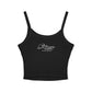 Trendy Women's Spaghetti Strap Tank Top - Shotgun Curly Tank Top