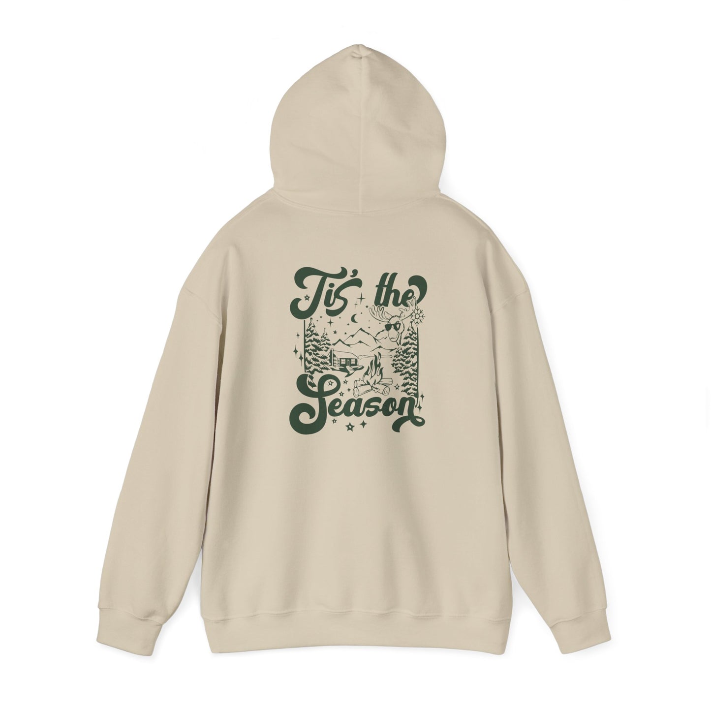 Tis The Season Hoodie Xmas Shirt. Unisex Heavy Blend™ Hooded Sweatshirt