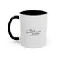 Inspirational Accent Coffee Mug - Strong Leaders Quote, Motivational Gift, Office Decor, Unique Graduation Present, Leadership Cup