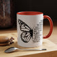Inspirational Butterfly Coffee Mug - "I Am The Storm"