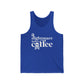 A Nightmare Before Coffee Tank Top. Unisex Jersey Tank