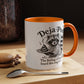 Funny Deja Poo Coffee Mug - Cute Raccoon Design for Animal Lovers