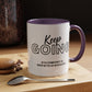Inspirational Coffee Mug - "Keep Going Discomfort Is Growth In Disguise" - Motivational 11oz