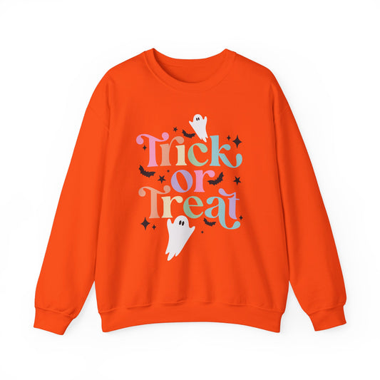 Trick Or Treat Sweatshirts. Unisex Heavy Blend™ Crewneck Sweatshirt
