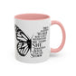 Inspirational Butterfly Coffee Mug - "I Am The Storm"
