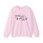 You Matter on the front of the Pink  Sweatshirt carries a heartfelt message on the back for the dear person behind me, you mater—a gentle reminder that we are all in this journey together.