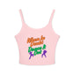 When In Doubt, Dance It Out. Women's Spaghetti Strap Tank Top