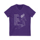 Inspiration on a Purple T-shirt. Become The Bad Ass you're meant to be. Break Those generational habits, share stories on a shirt.