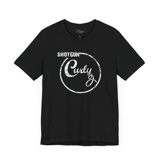 Shotgun Curly Unisex Jersey Tee - Perfect for Outdoor Enthusiasts
