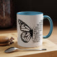Inspirational Butterfly Coffee Mug - "I Am The Storm"