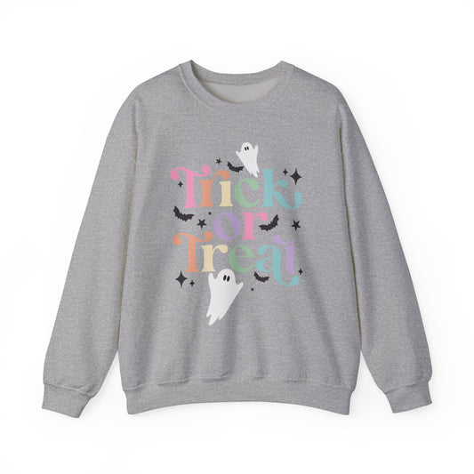 Trick Or Treat Sweatshirts. Unisex Heavy Blend™ Crewneck Sweatshirt