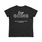 Keep Going The Next Version Of You Is Waiting. Inspirational Women's Midweight Cotton Tee.