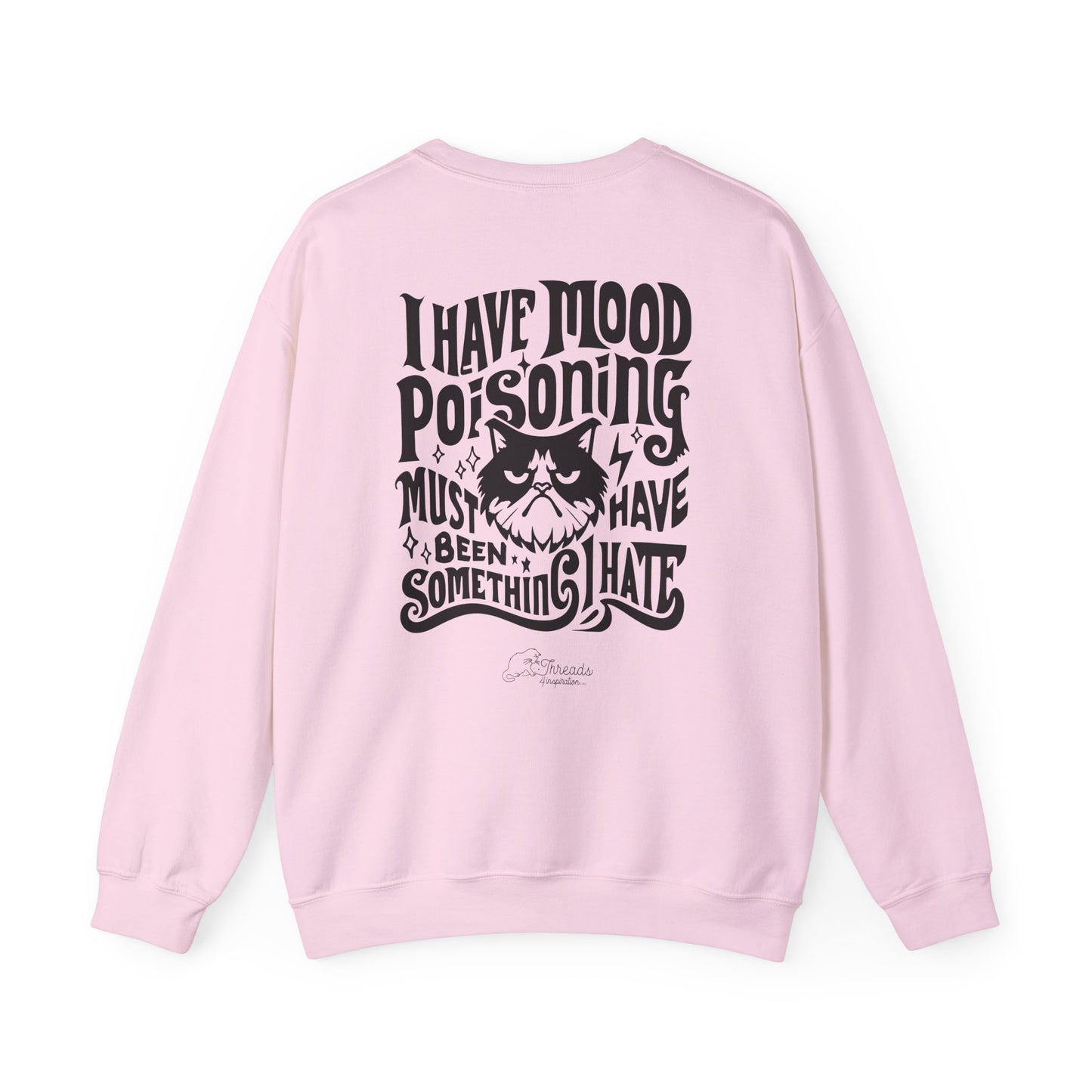 Cat Mood Sweatshirt. Unisex Heavy Blend™ Crewneck Sweatshirt