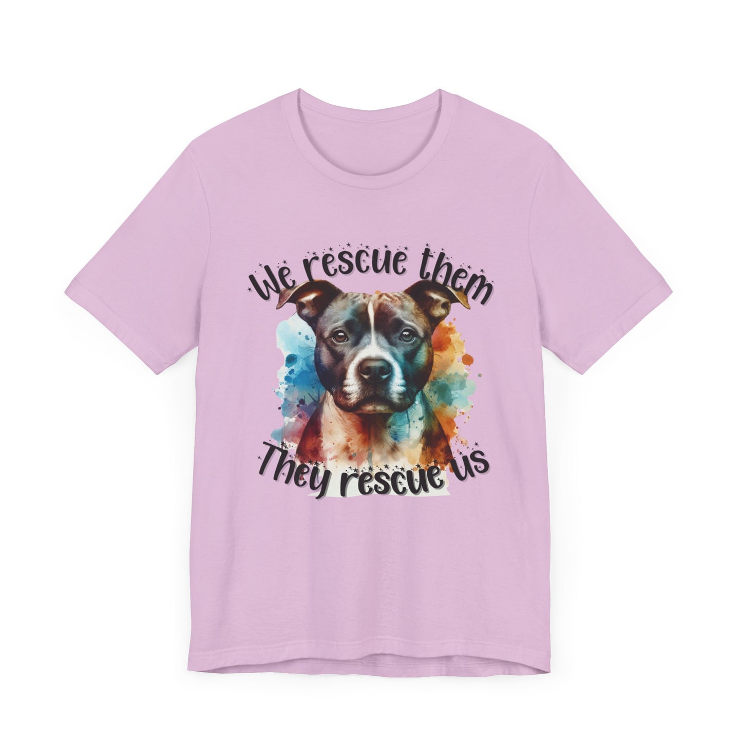 We Rescue Them They Rescue Us! Unisex Jersey Short Sleeve Tee