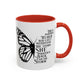 Inspirational Butterfly Coffee Mug - "I Am The Storm"