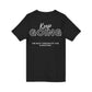 LOTK Motivational V-Neck Tee, Keep Going Inspirational Shirt, Unisex Reminder Tee