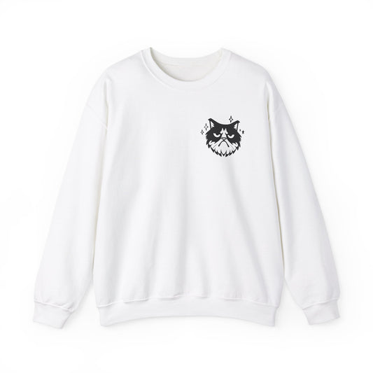 Cat Mood Sweatshirt. Unisex Heavy Blend™ Crewneck Sweatshirt