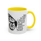 Inspirational Butterfly Coffee Mug - "I Am The Storm"