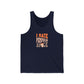 I Hate Pumpkin Spice Tank Top Unisex Jersey Tank