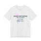 Restart Reset Refocus Shirt. Unisex Jersey Short Sleeve Tee