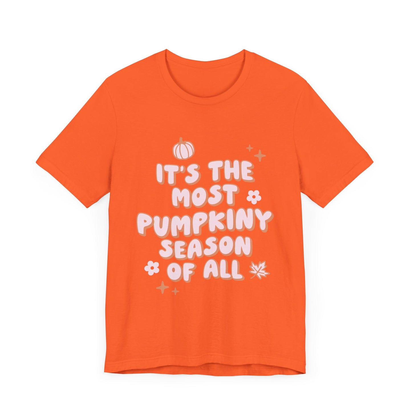 Pumpkin Season Unisex Jersey Short Sleeve Tee