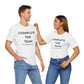 Complete the Team Unisex Tee – Motivational Quote T-Shirt, Team Spirit Gift, Casual Wear, Birthday Present, Work Team Shirt