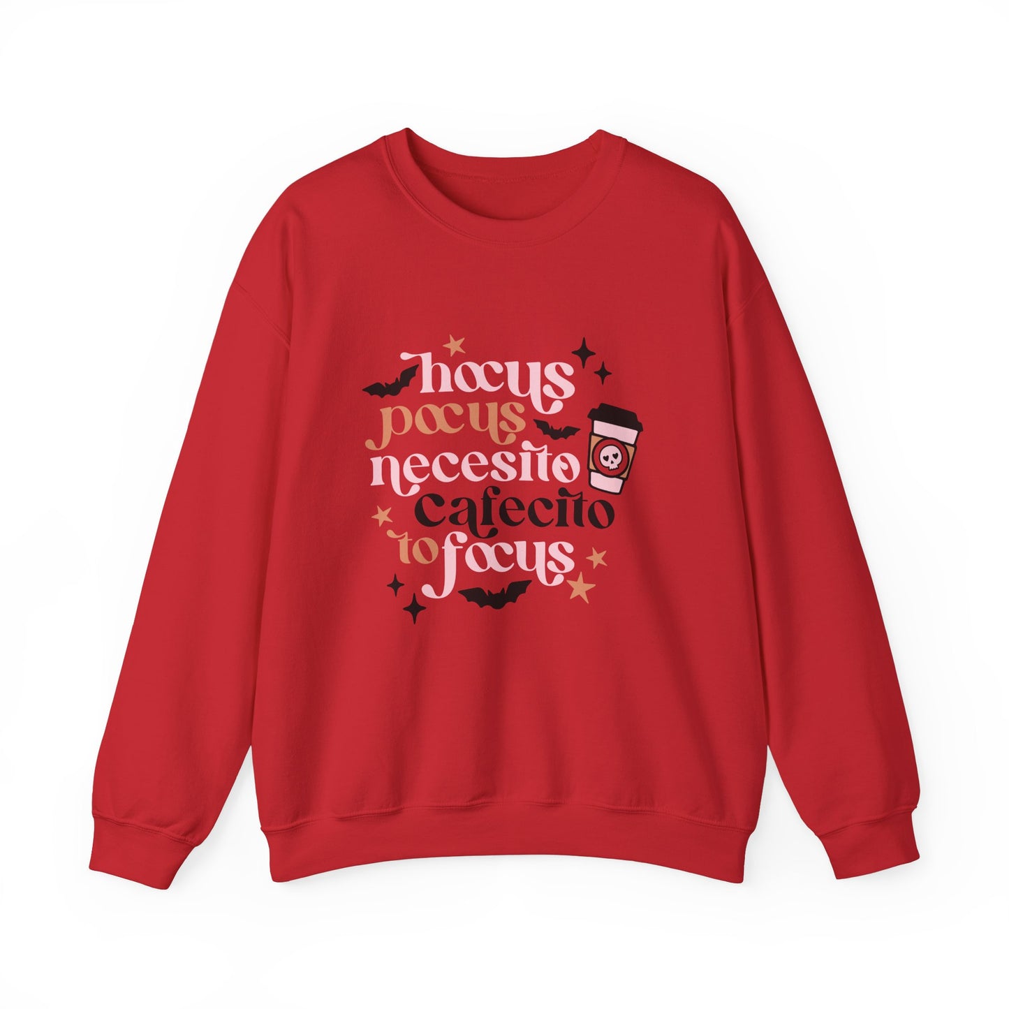 Hocus Pocus Cafe Halloween Unisex Heavy Blend™ Crewneck Sweatshirt