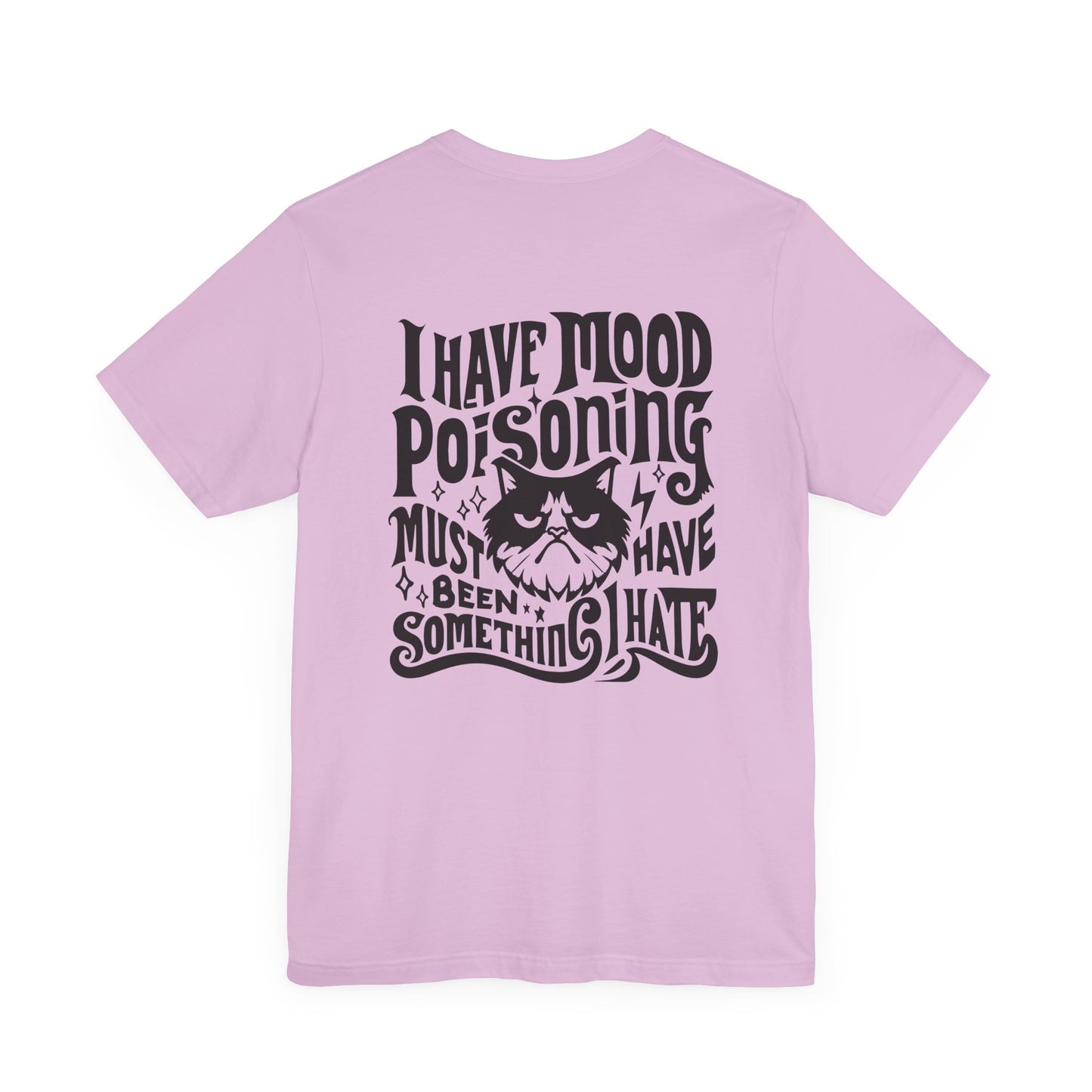 Cat Mood Shirt. Unisex Jersey Short Sleeve Tee