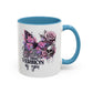 Be The Best Version of you mug. Light Blue Handle. These come in 11 and 15 oz. Perfect mug for morning coffee. 