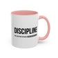 Motivational Coffee Mug - "Discipline Will Take You Places"