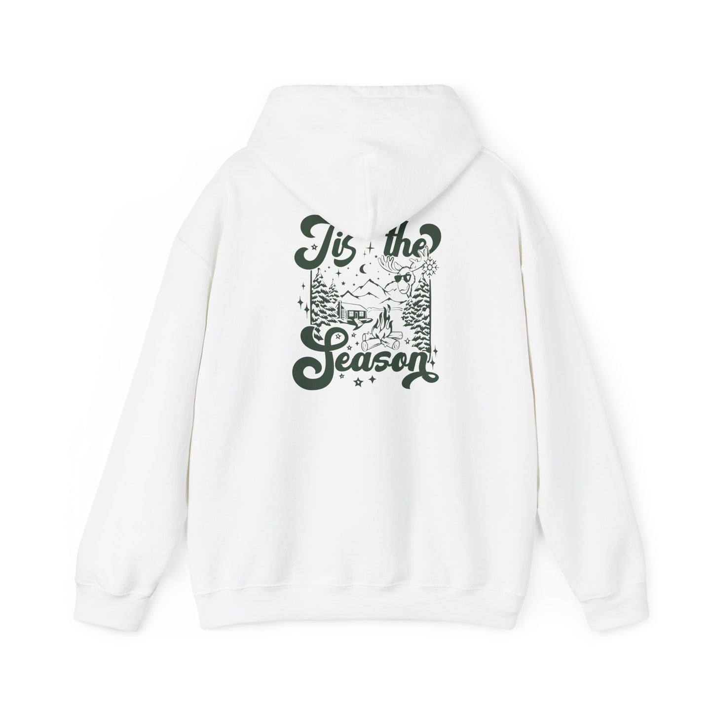 Tis The Season Hoodie Xmas Shirt. Unisex Heavy Blend™ Hooded Sweatshirt