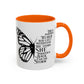 Inspirational Butterfly Coffee Mug - "I Am The Storm"
