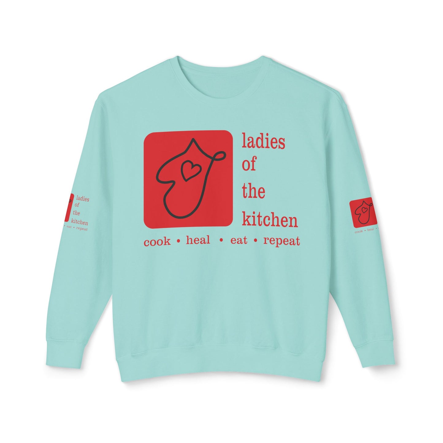 Ladies Of The Kitchen. Unisex Lightweight Crewneck Sweatshirt