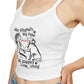 Her Strength My Paw Her Journey Our Story Dog . Women's Spaghetti Strap Tank Top