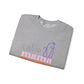 Cat Mama Meow Sweat Shirt. Unisex Heavy Blend™ Crewneck Sweatshirt