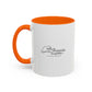 Inspirational Accent Coffee Mug - Strong Leaders Quote, Motivational Gift, Office Decor, Unique Graduation Present, Leadership Cup